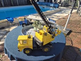 Tonka Kranwagen Mighty Metall gelb gebrauchter Zustand