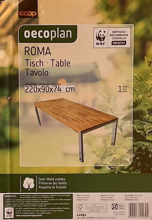 Tische: Aussentisch Roma – Gebraucht aus Gunzwil von vintage-bazaar