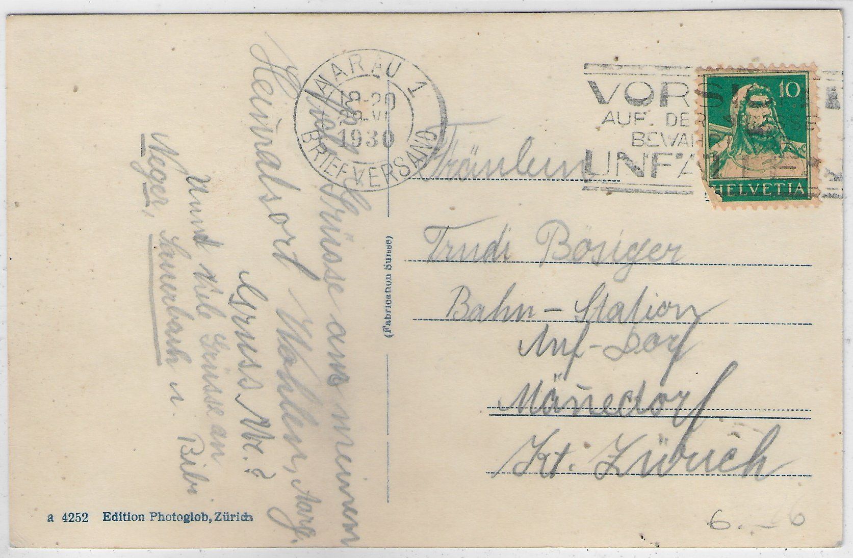Cartes postales: Wohlen AG - Generalansicht – D'occasion à Ettingen par Kartenplanet 1