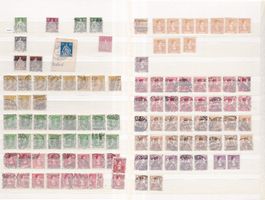 CH Briefmarken-/Dublettenseiten ab Altschweiz