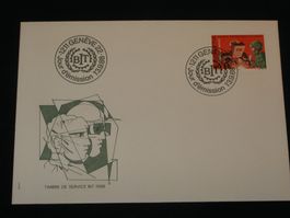 BIT Ergänzungswert -.90 1988 FDC Nr. 110