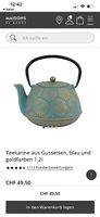 Teekanne Gusseisen neu 