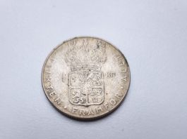 🇸🇪 Schweden 1 Krona 1954 Gustaf VI KM#826 .400