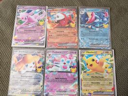 30C 30th Celebration 6xEx Rare Collection(DE) Pokemon