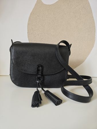 Furla Leder Crossbody Tasche Schwarz