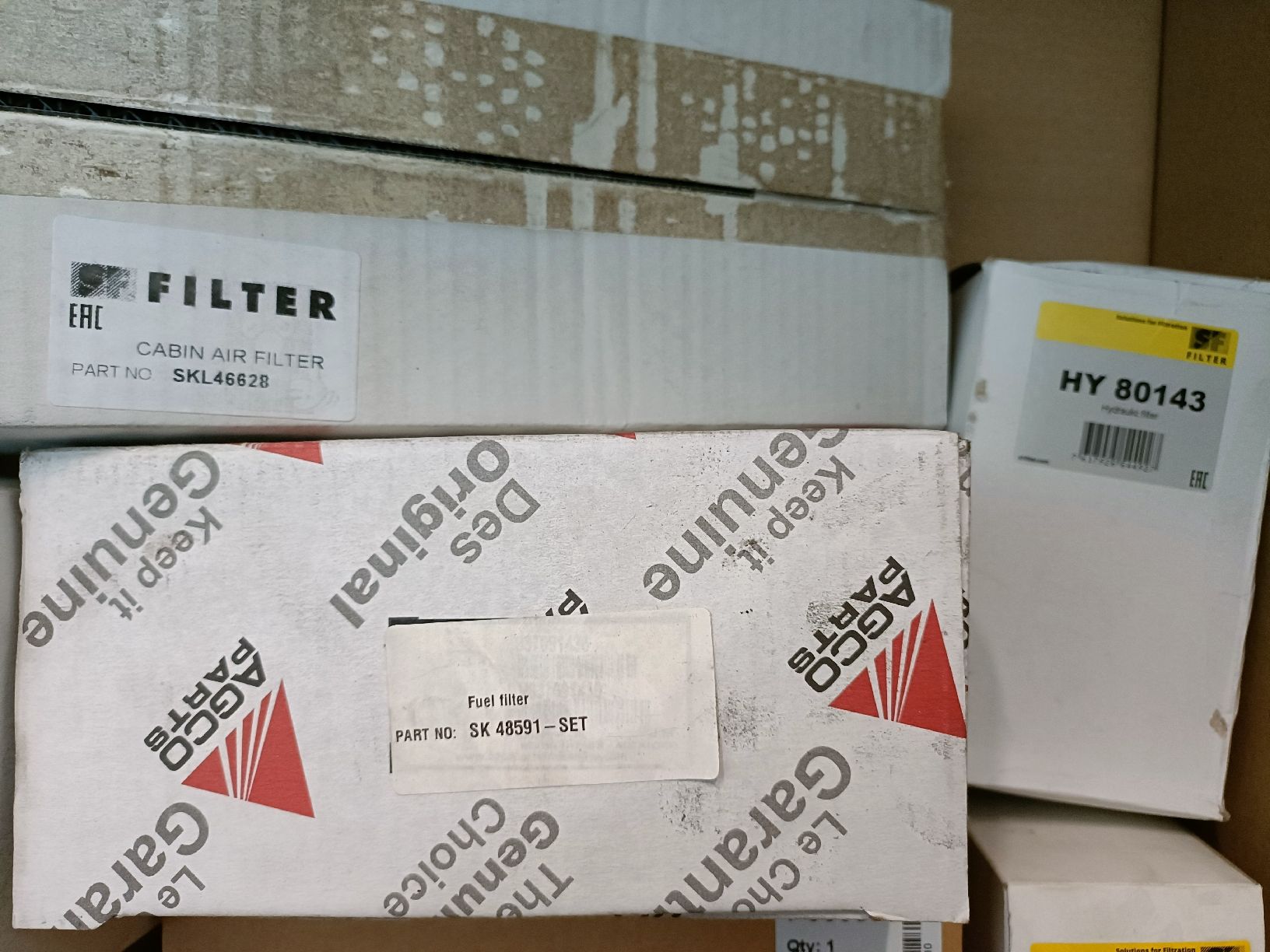 Ventilazione: Diverse Filter für Bagger, Traktor, neu – Nuovo e nell'imballaggio originale da Walzenhausen venduto da FabioK90 3