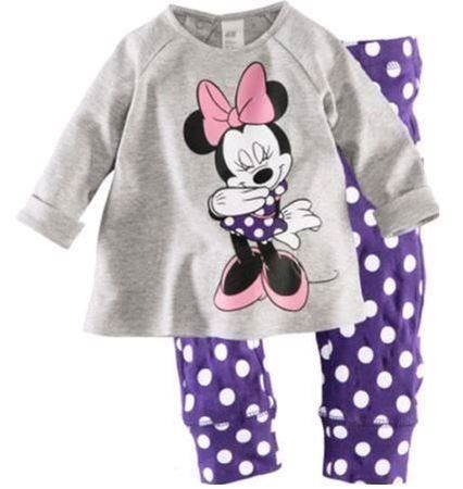 Pyjama Minnie Größe 90 bis 130 cm