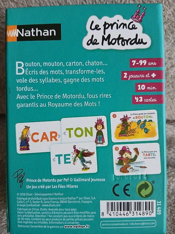 Giochi: Jeu Prince Motordu – Usato da Préverenges venduto da mel_k6bd 1