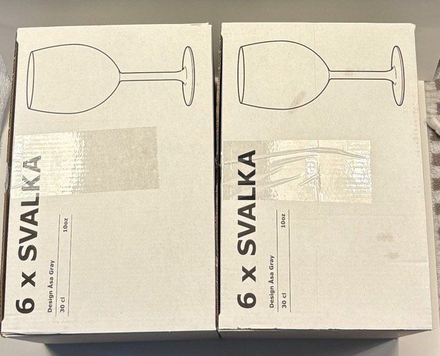 Ikea Gläser: IKEA Weingläserset, 12 Stück – Neu (gemäss Beschreibung) aus Basel von dav_b5gb 4