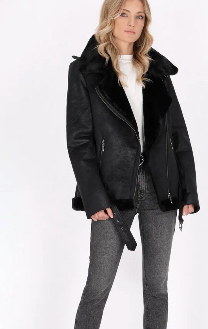 Pull&Bear Giacche: Pull and Bear Jacke (S) 36 Double face faux leather – Usato da Zürich venduto da 202_97cj