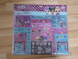 Lol Sticker Set inkl. Rainbow Puppe