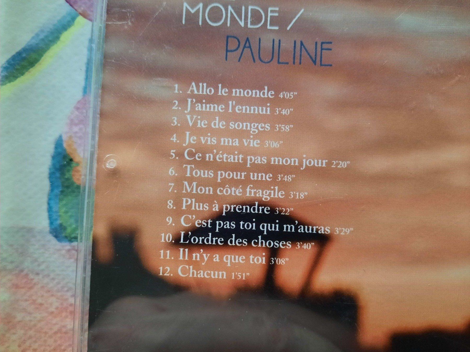 CD: CD Pauline - Allo le monde – Usato da Pully venduto da bro_n52j 2