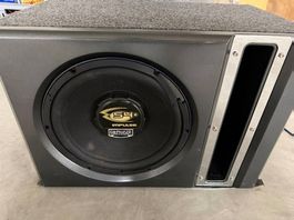 Emphaser S4+ Auto Subwoofer mit Verstärker & Kondensator