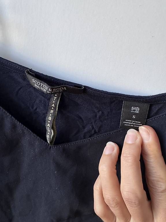 Tops: Scotch & Soda Top Dunkelblau/Navy Gr. S – Gebraucht aus Zürich von mar_lwx5 1