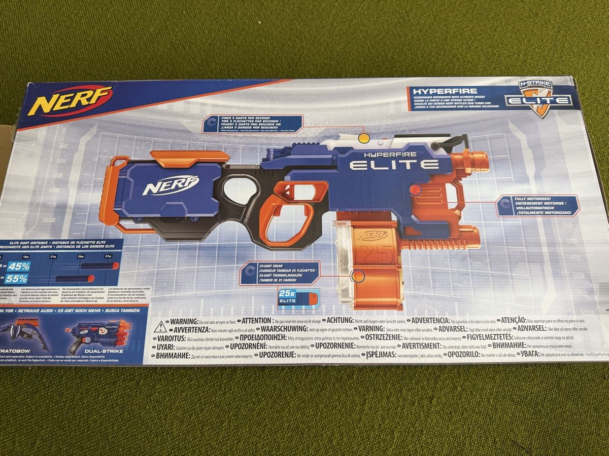 Nerf Jouets: Neue Nerf N-Strike Elite HyperFire  – Neuf avec emballage d'origine à Bettlach par Tradenet100 3