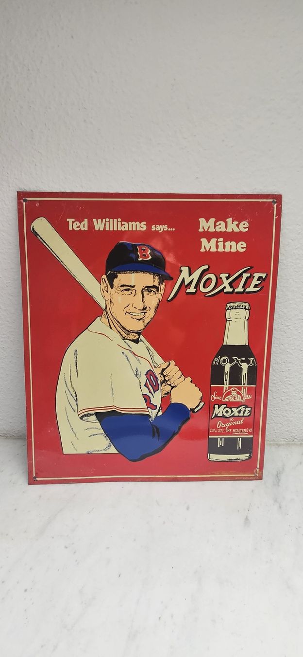 Ecriteaux: Blechschild Moxie, Ted Williams – D'occasion à Belp par Ginus85
