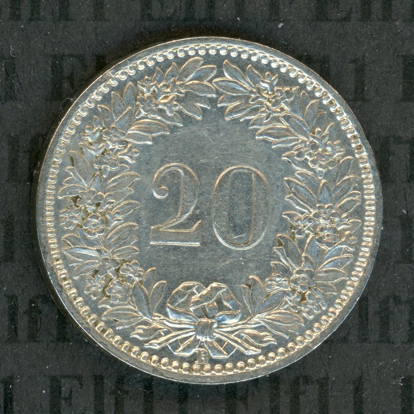 Tutti le monete: CHF___0.20 1927 -vz 20 Rappen – Usato da Widnau venduto da Elf11 1