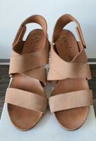Pedro Garcia Willow Sandale Veloursleder Nude