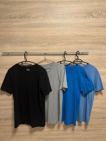 Next Regular Fit T-Shirts – 4 Stück – Size S