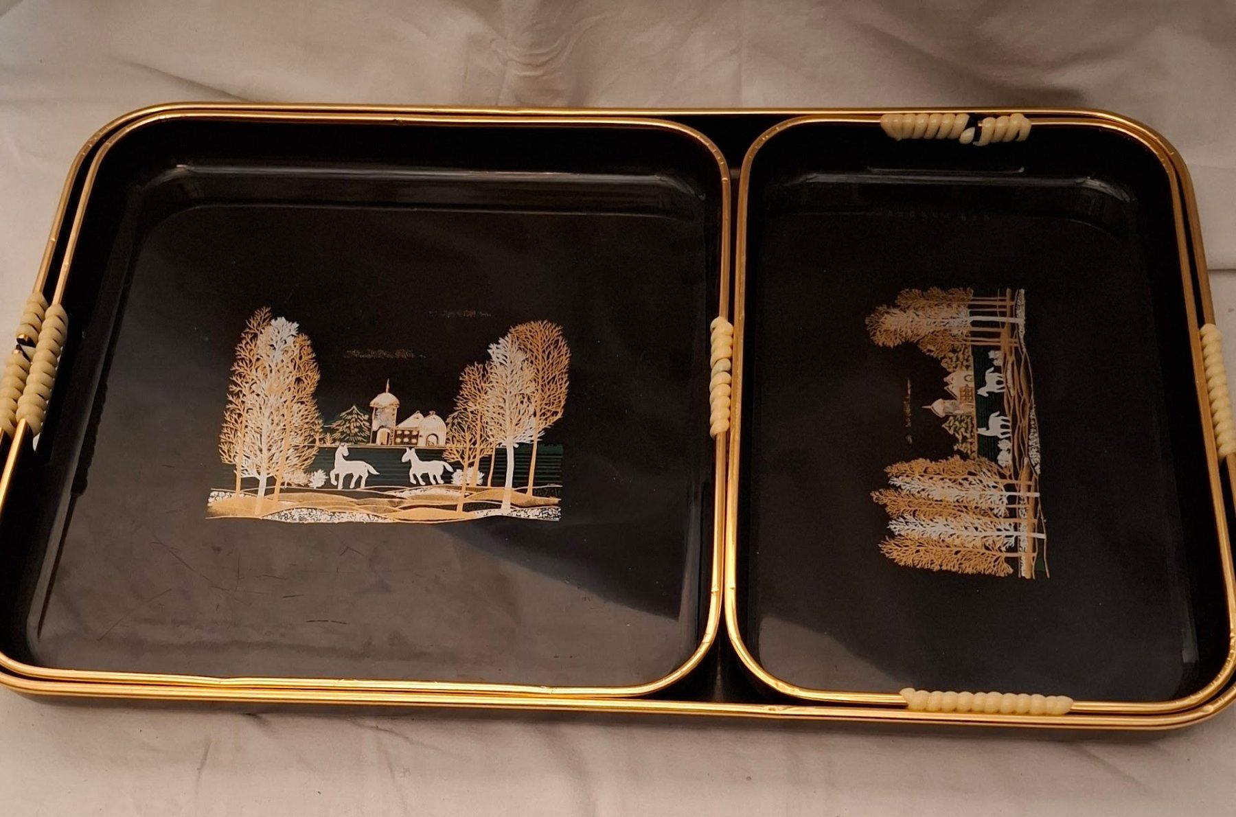 Wände & Decken: Set de 3 plateaux japonisant – Gebraucht aus Fribourg von Kiki020 1