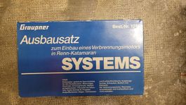 Graupner Ausbausatz Systems Rennboot  Best-Nr. 1245