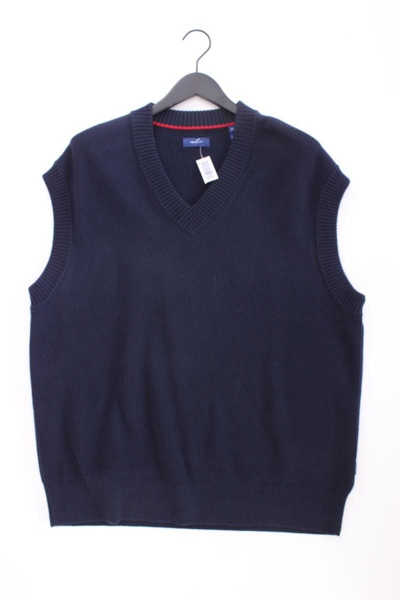 Pullover & Sweatshirts: Gant Classic Pullunder Gr. XL blau – Gebraucht aus Neustadt an der Waldnaab von SecondLifeFashion