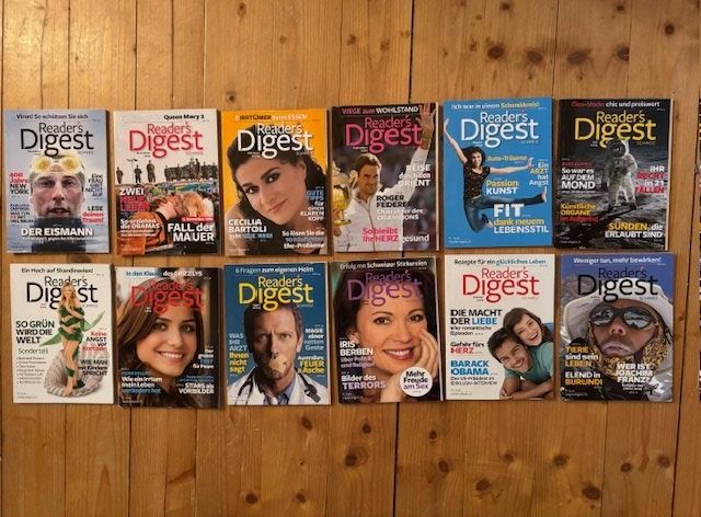 Riviste & Magazine: Reader's Digest Das Beste (Januar - Dezember 2009) – Usato da Hochfelden venduto da hschnell