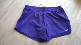 Mizuno Shorts NEU, Large, Women, Violett/ Lila, Polyester