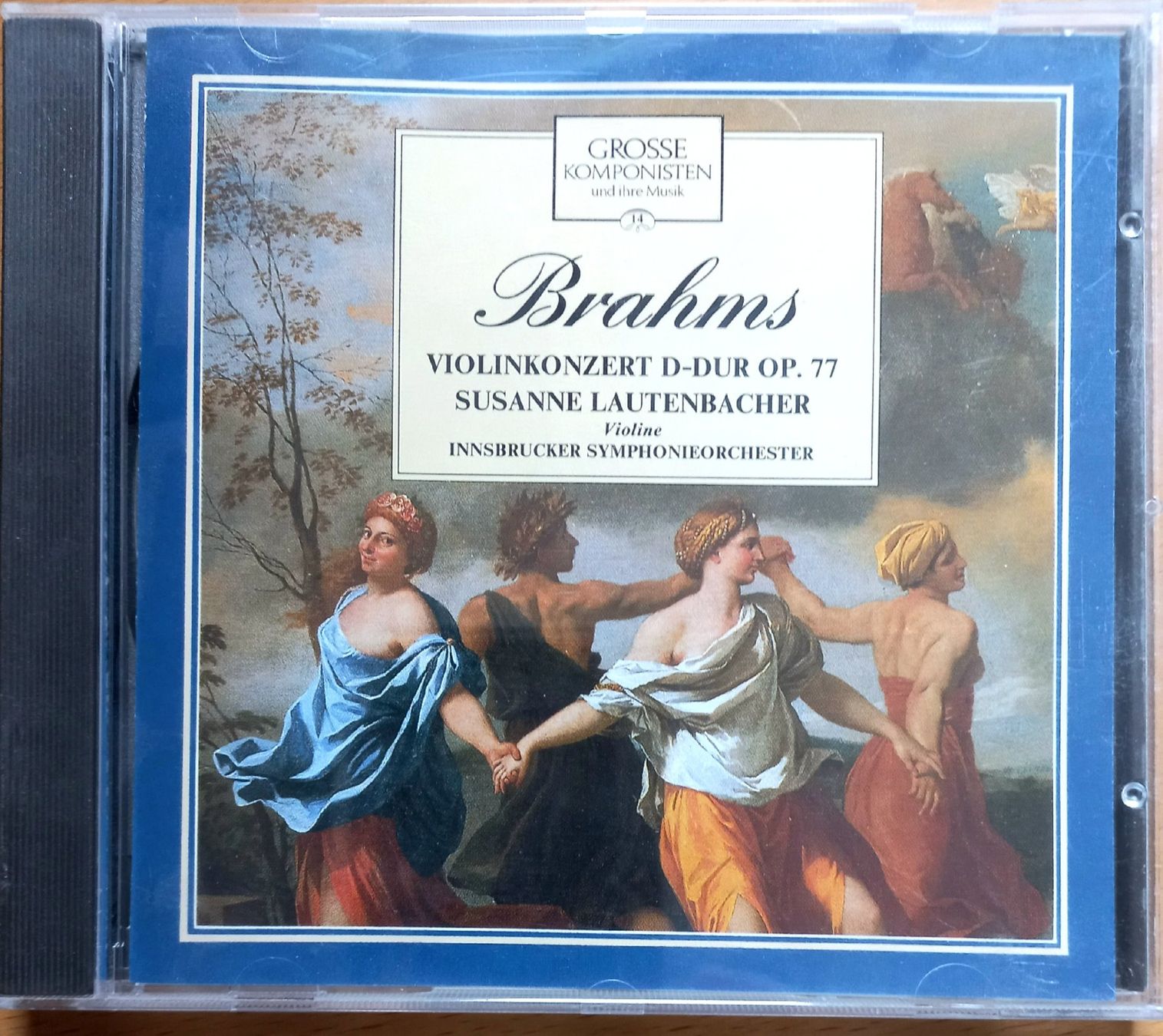 CD: CD - Johannes Brahms - Violinkonzert D-Dur op.77 – Usato da Niederuzwil venduto da lubimaja