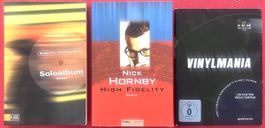 Musik Bücher High Fidelity Soloalbum 2 Romane Vinylmania DVD