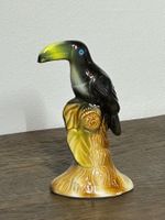 Vintage Porzellan Figur Tukan