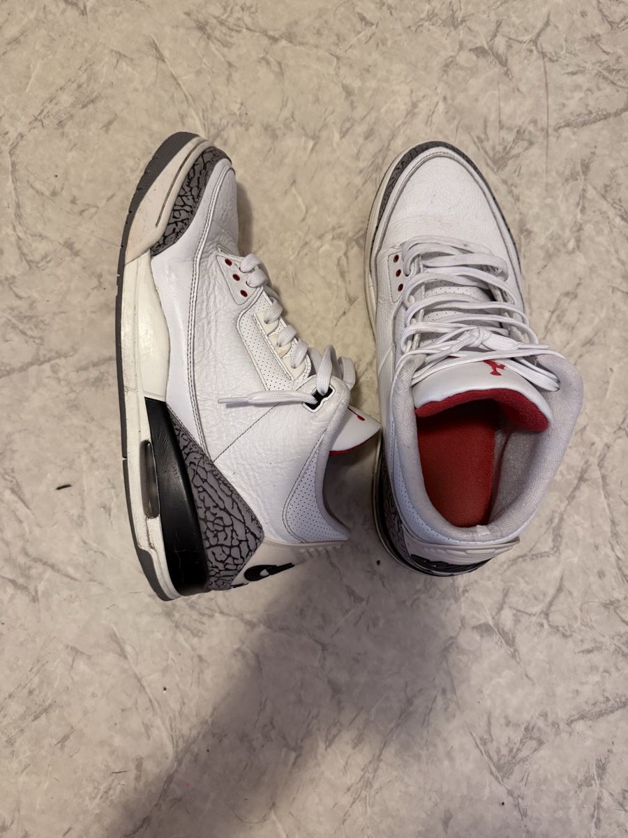 Nike Scarpe da uomo: Jordan 3 White cement – Usato da Renan BE venduto da Meh1983 3