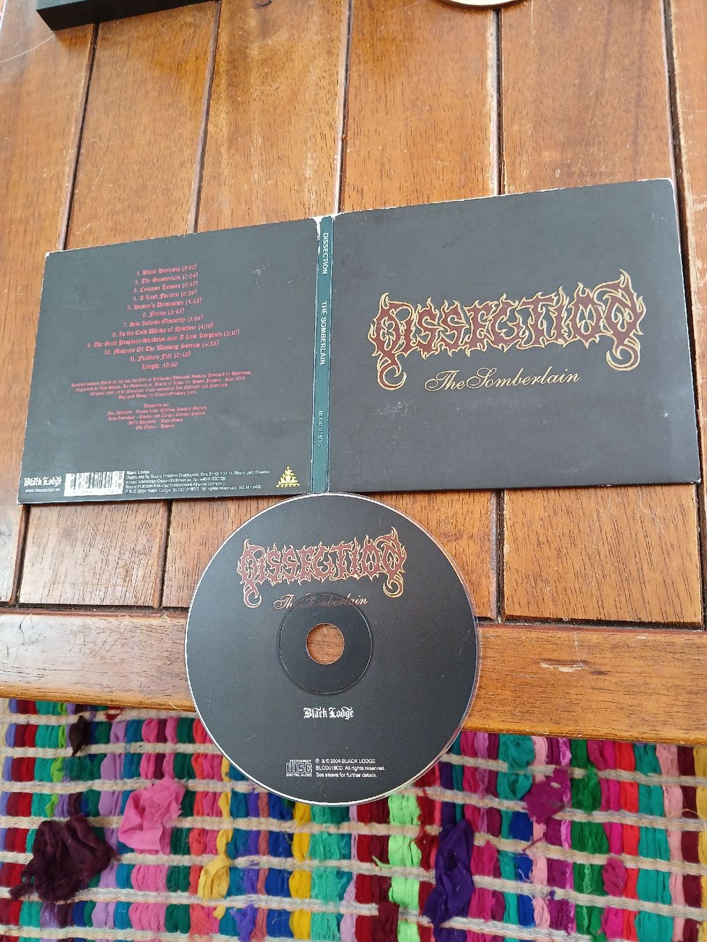 CD: dissection- the somberlain (digi) – Usato da St-Cergue venduto da VeganWarrior