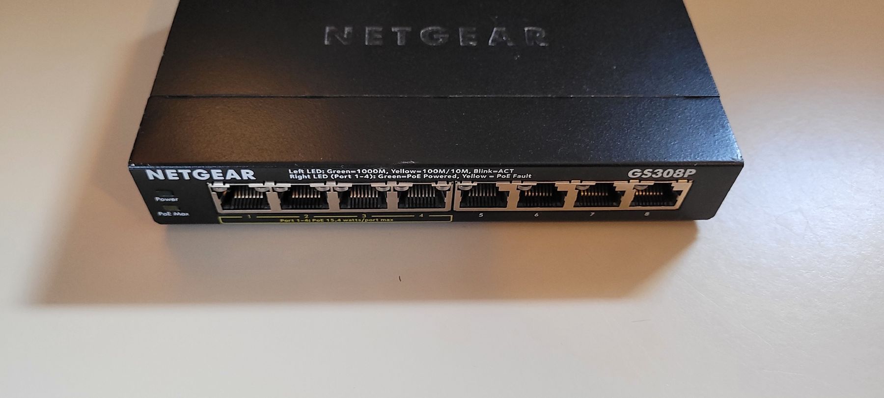 Netgear Hubs & Switches: Netgear GS308P – Gebraucht aus Küssnacht am Rigi von N1c0las 1