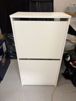 IKEA Schuhschrank / Schuhregal weiss mit 2 Klappen