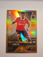 Match attax Fussballkarte Limited edition Jadon Sancho