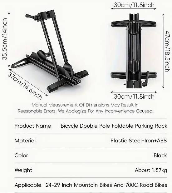 Cavalletti per biciclette: Bike-Ständer / Halter – Nuovo (secondo la descrizione) da Root venduto da pan9 4