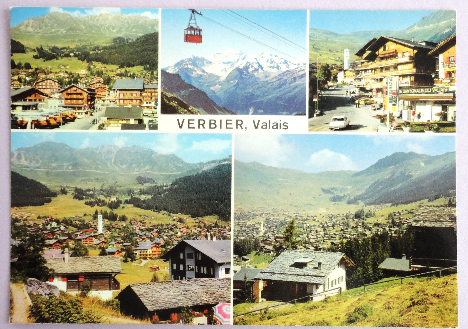 Ansichtskarten: Verbier, Valais – Gebraucht aus Fétigny von Billy2miny