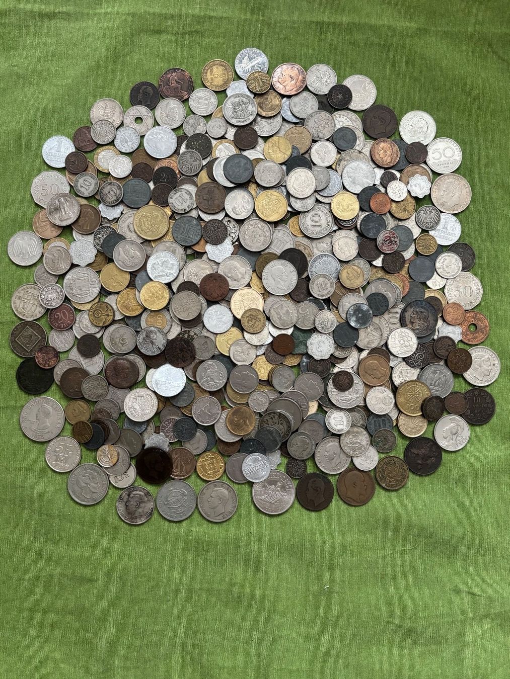 Toutes les monnaies: Münzen-Lot, ca. 3 Kilogramm – D'occasion à Kriens par Schweinsforelle 1