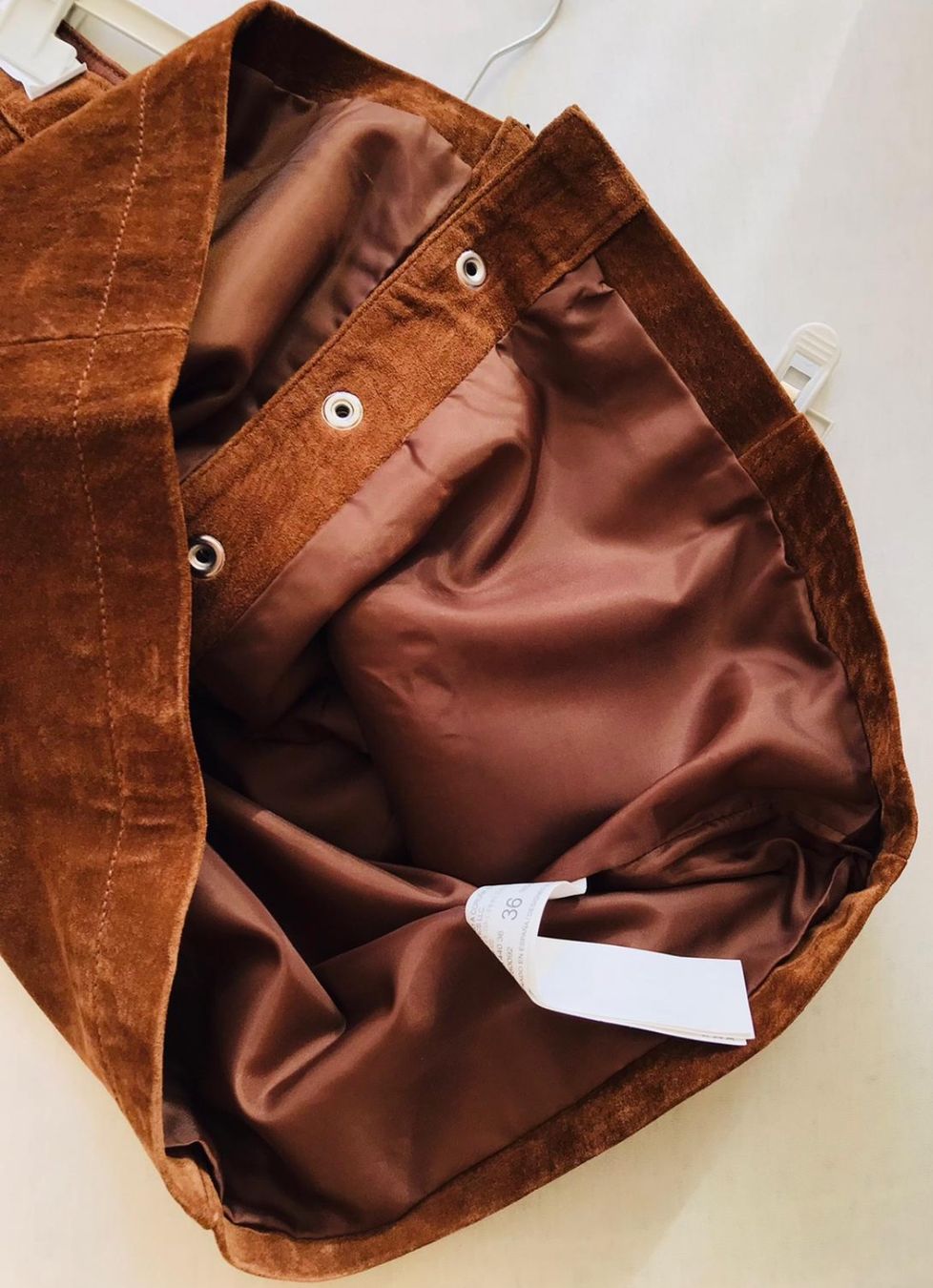 Stradivarius Gonne: Leather skirt - Wildleder Rock – Nuovo (secondo la descrizione) da Tagelswangen venduto da fireiceprincess 2