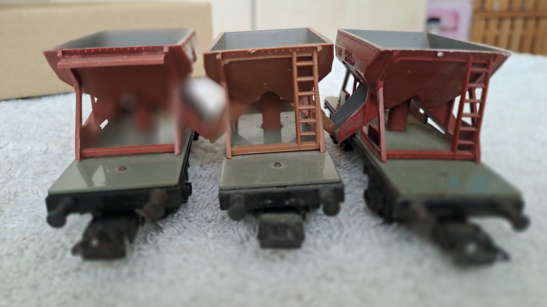 Buco Modellini di ferrovie: Buco 3 Kieswagen H0 WS/23 – Usato da Winterthur venduto da Riebeli333 1