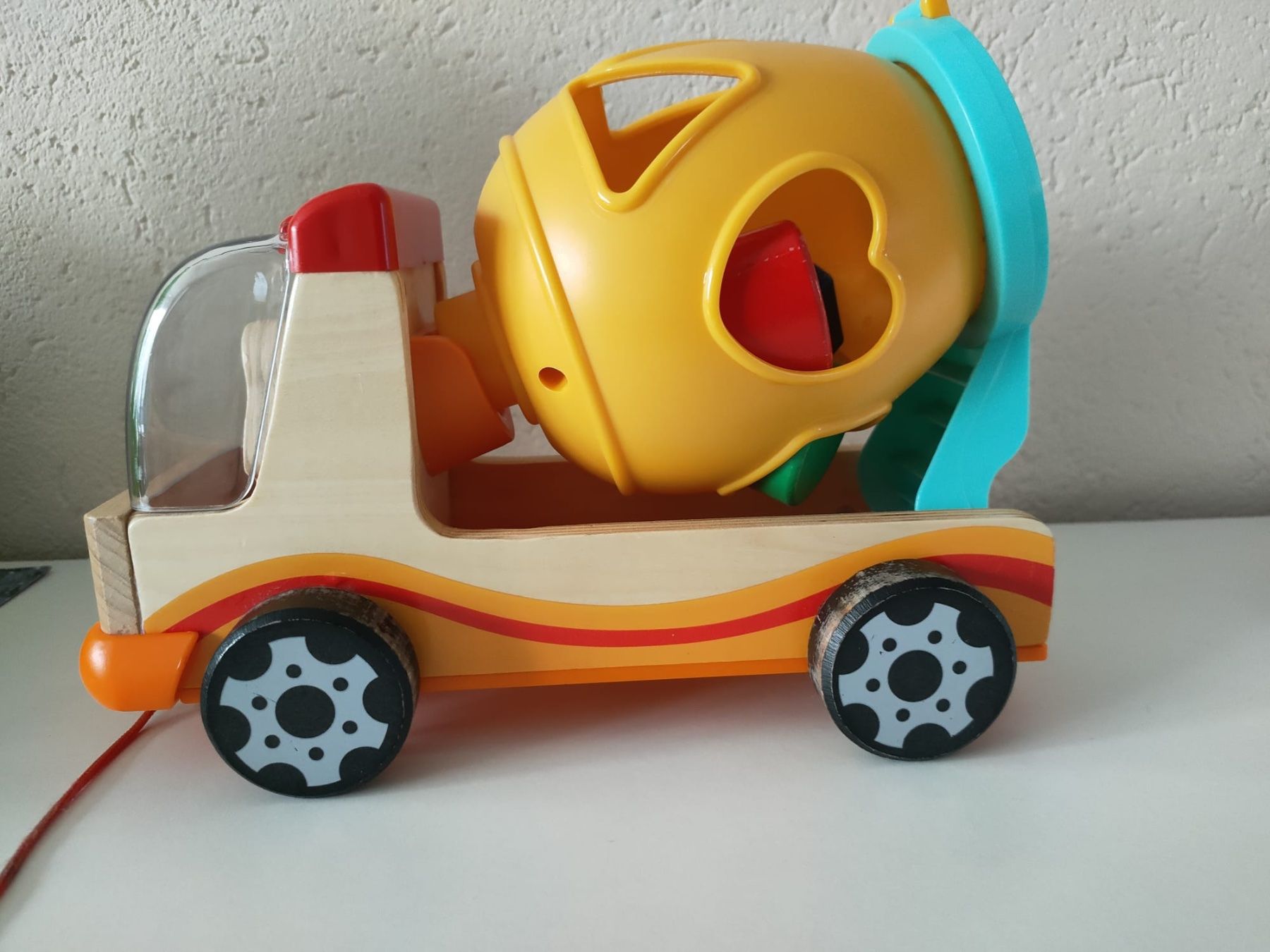 Eichhorn Spielzeuge: Holz Spielzeug Mischauto mit Formen! – Gebraucht aus Dottikon von Omiros87 1