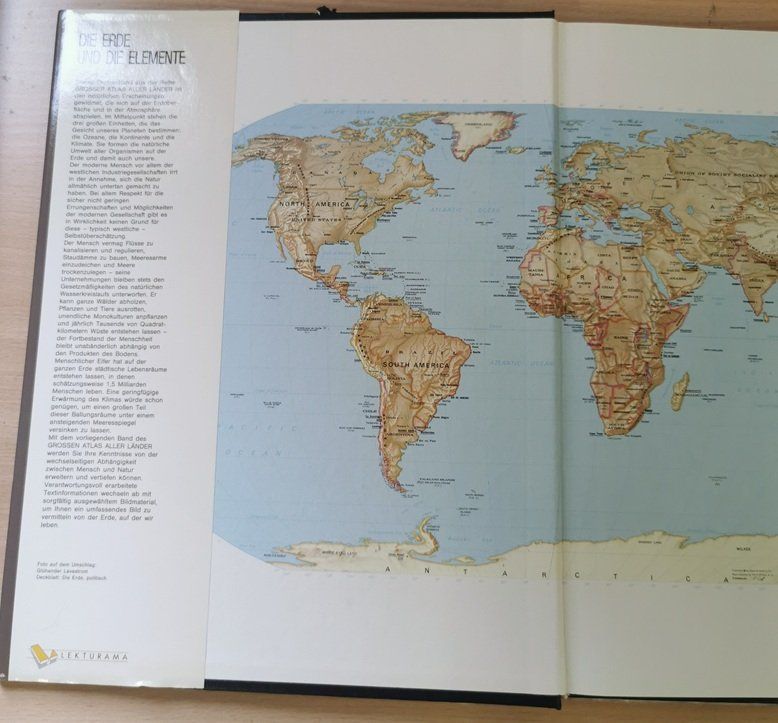 Libri: Die Erde und die Elemente ATLAS (Buch) – Usato da Wilen b. Wollerau venduto da morethanmusic 1