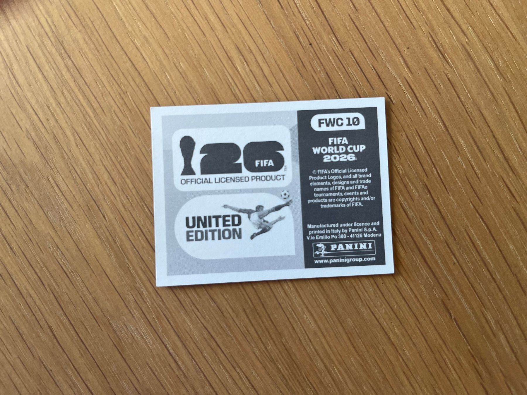 Panini Carte collezionabili: Panini WM 2026 Sticker FWC 10 – Nuovo e nell'imballaggio originale da Luzern venduto da strandbar90 1