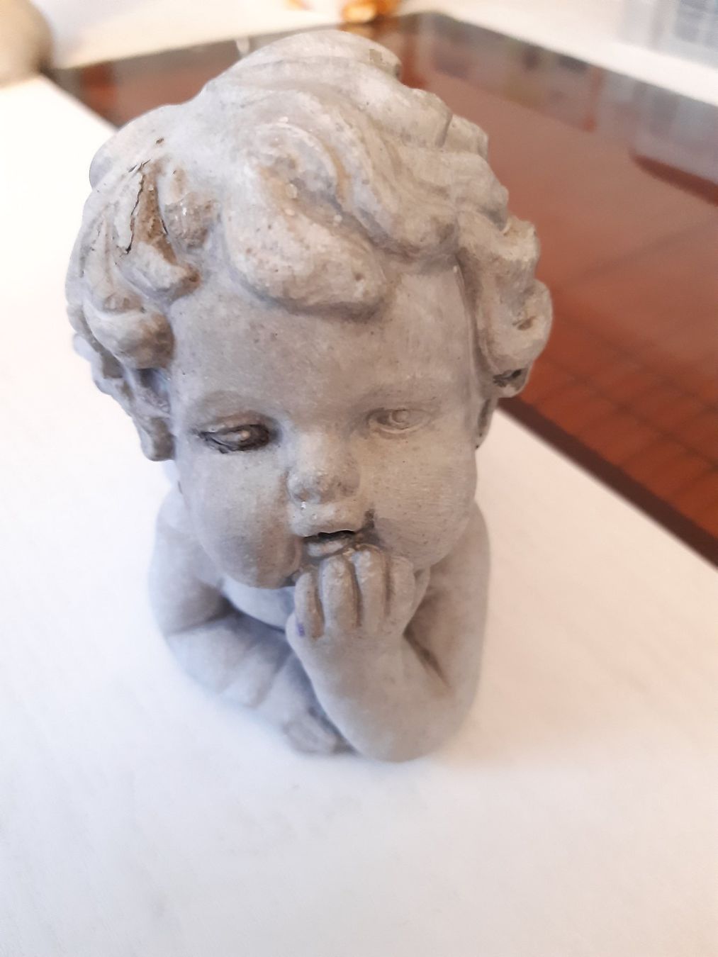 Figuren: Engel aus Beton – Gebraucht aus Domat-Ems von nugipuff 1