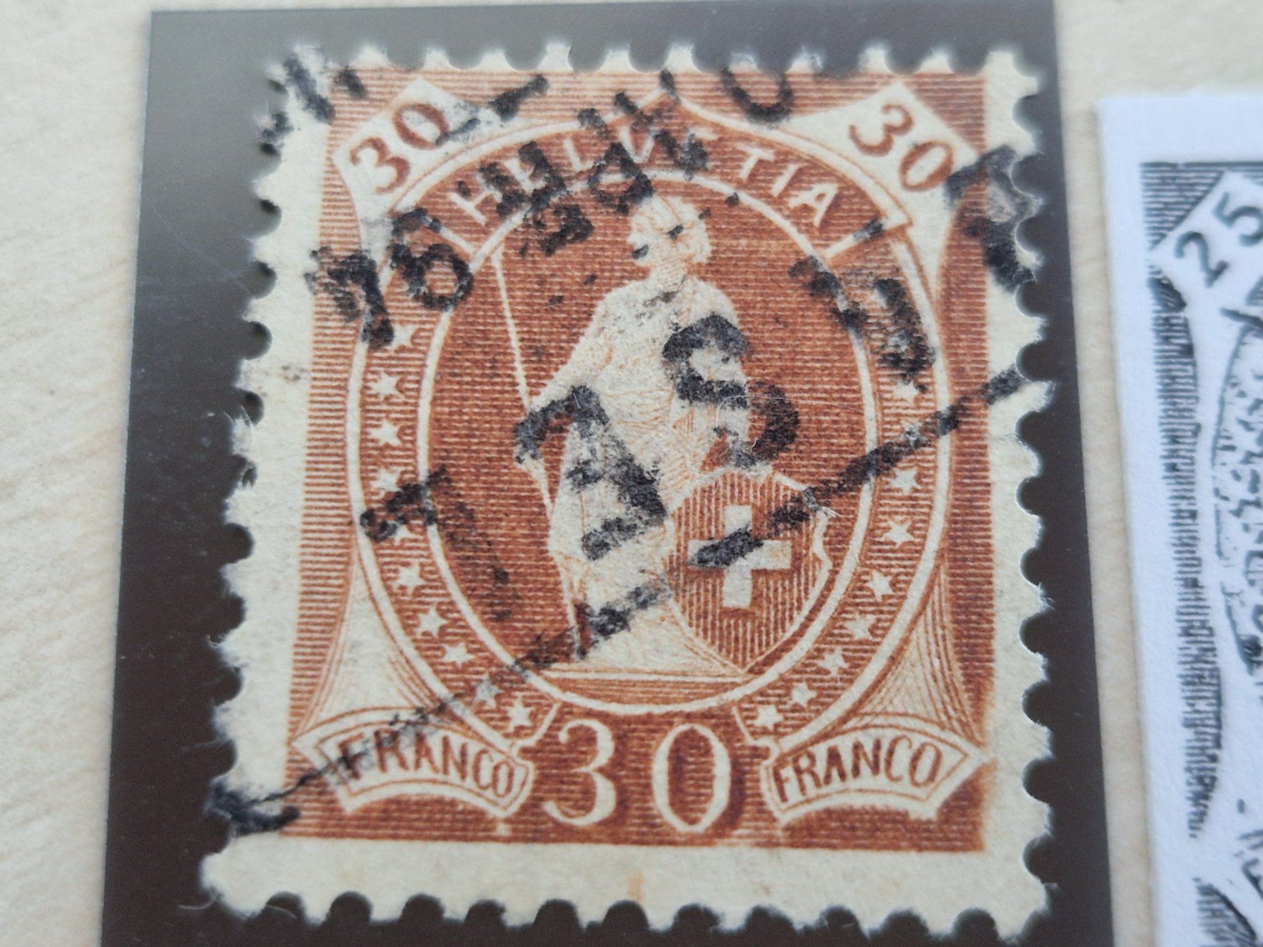 Tutti i francobolli: Stehende 68Cb.2.50/I, signiert, ab 1.- – Usato da Burgdorf venduto da Glossy01 1