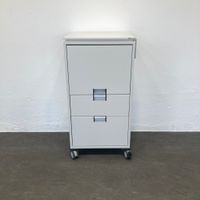 Steelcase Moby Roll-Caddy - Weiss - mit Hängerahmen - ohne