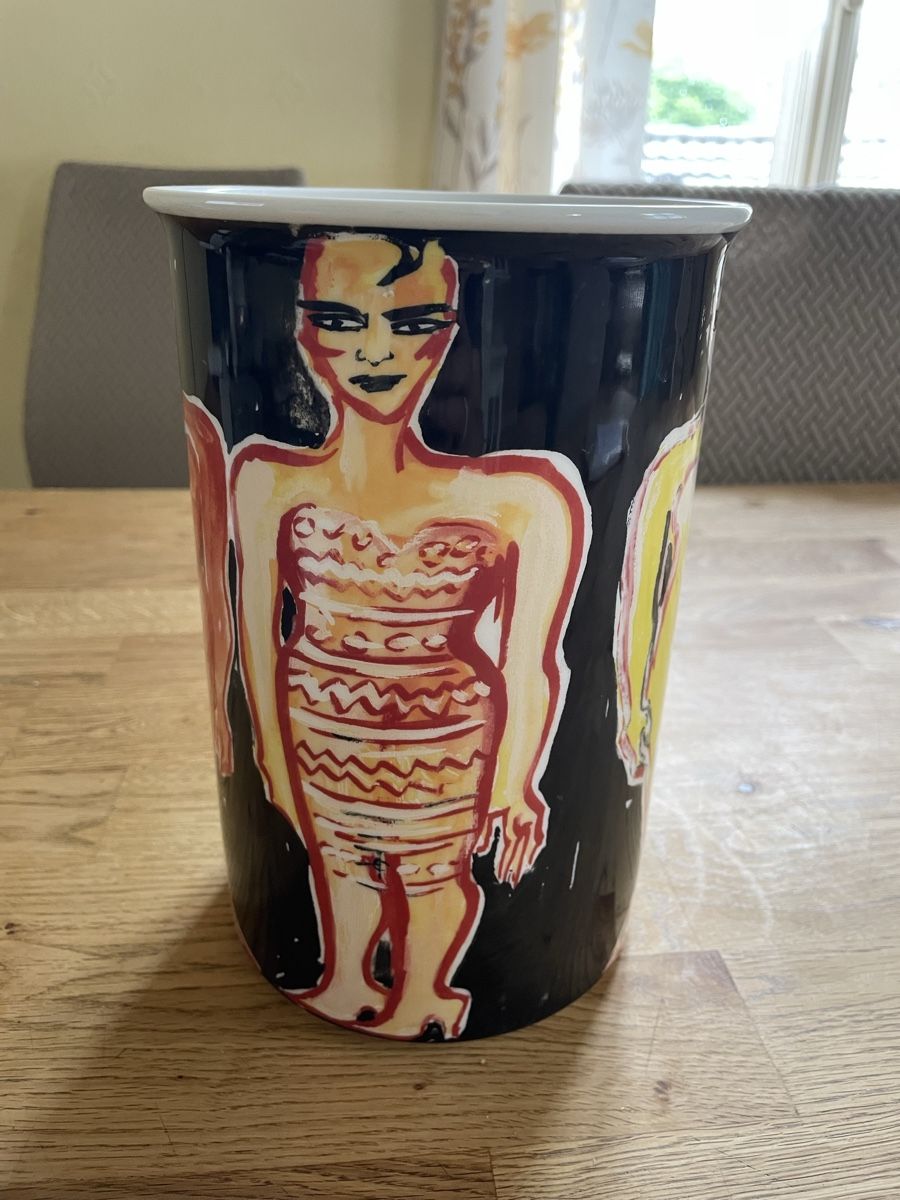 Rosenthal Vasi & Recipienti: Schöne Rosenthal Vase Elvira Bach – Usato da Flawil venduto da Naphtali 4