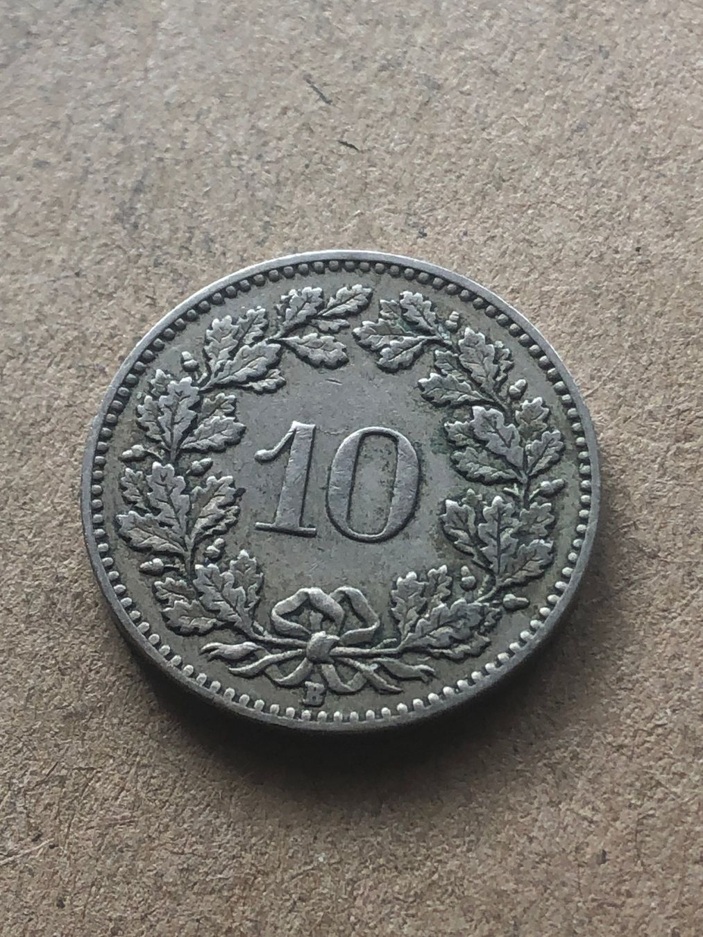 Tutti le monete: 10 Rp. 1919 – Usato da Schötz venduto da Odpa 1
