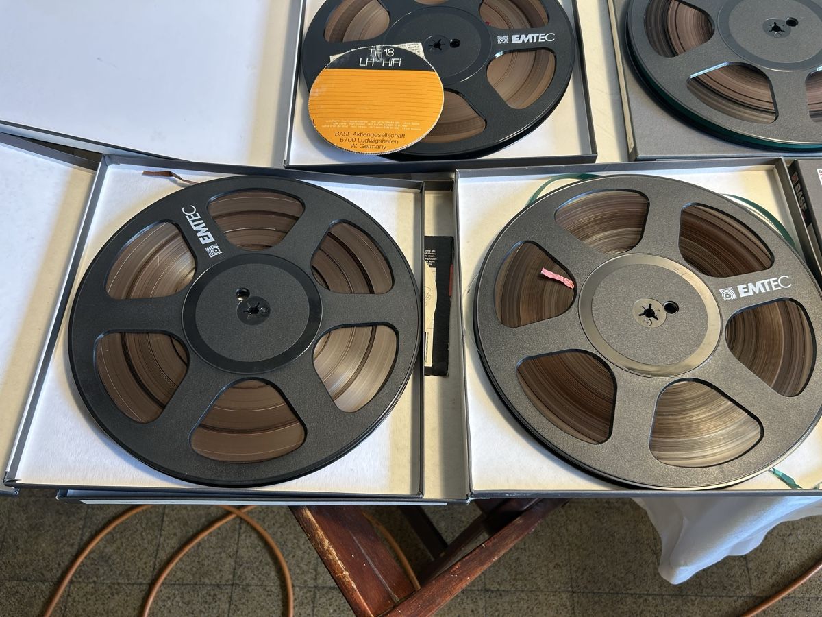 Basf Bandmaschinen: Bande magnétique BASF EMTEC (x8) – Gebraucht aus Geneve von Fil1997 1